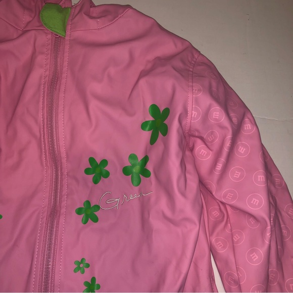 M&m’s youth girl raincoat size 6x - Picture 2 of 6